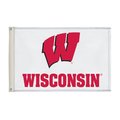 Showdown Displays Showdown Displays 810002WIS-003 2 x 3 ft. Wisconsin Badgers NCAA Flag - No.003 810002WIS-003